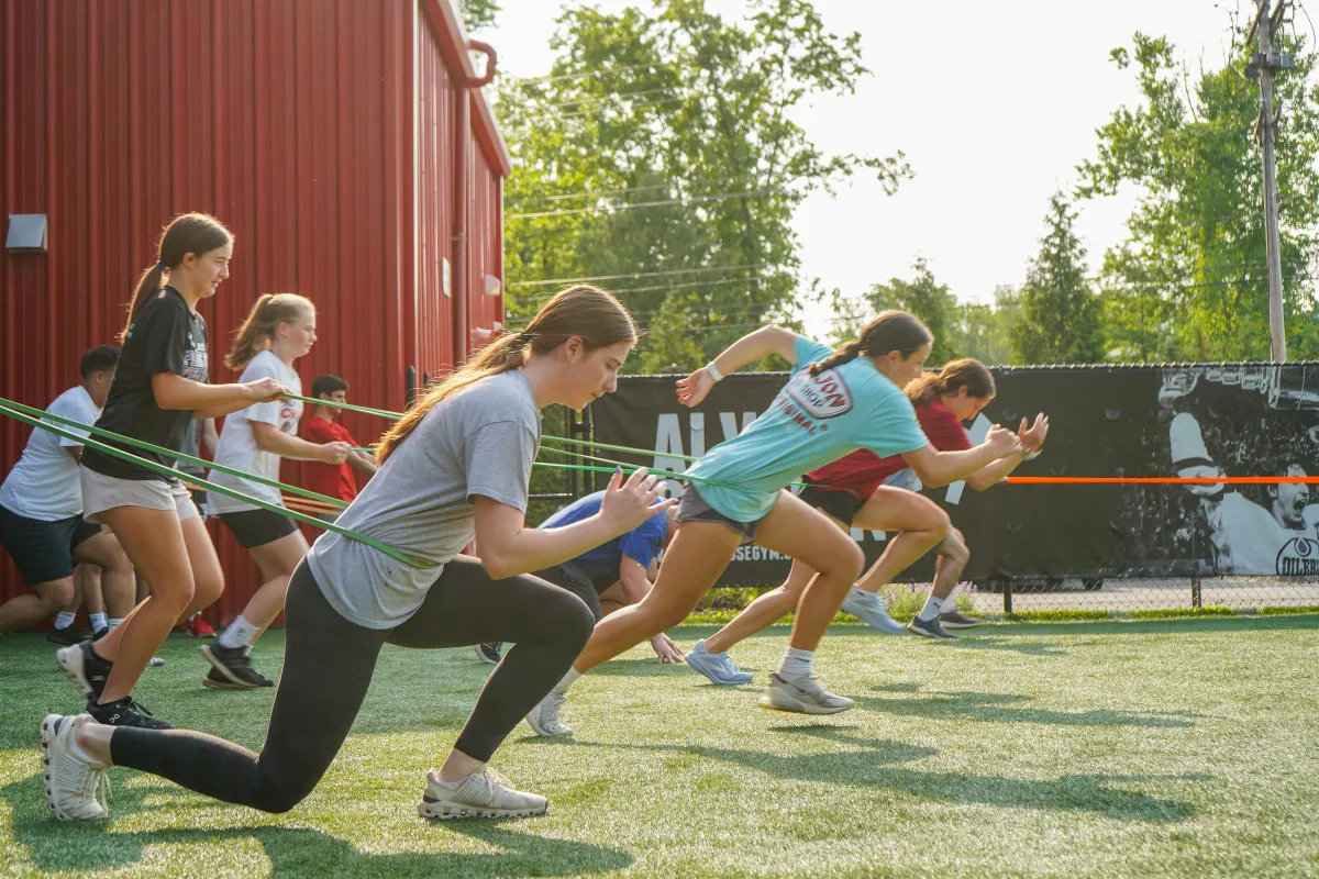 Strength training with proper form